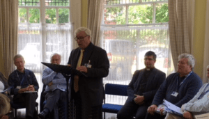 Speaker at a meeting of Trustees