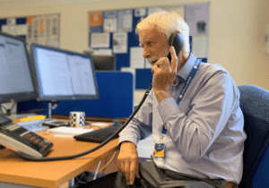 Telephone advisor volunteer